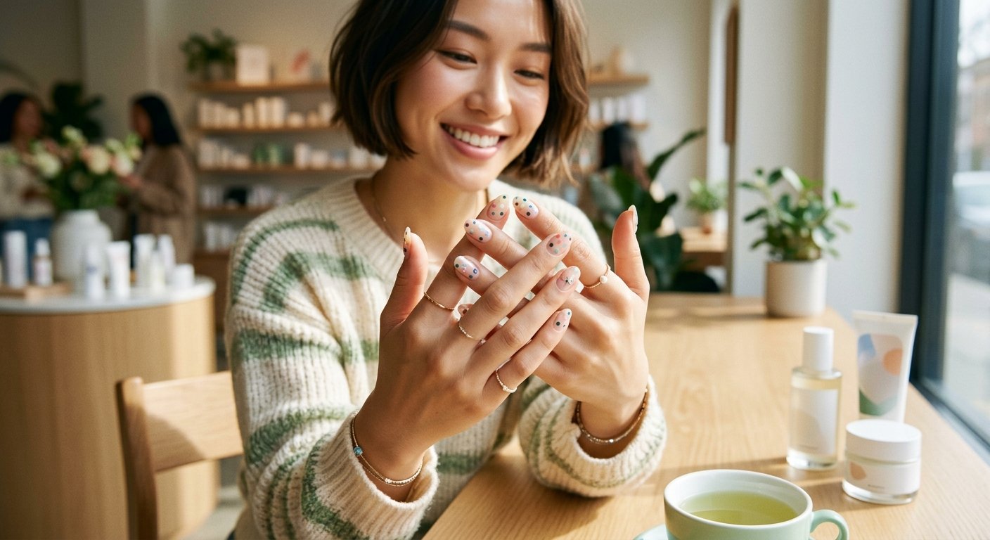 Polka Dot Nails